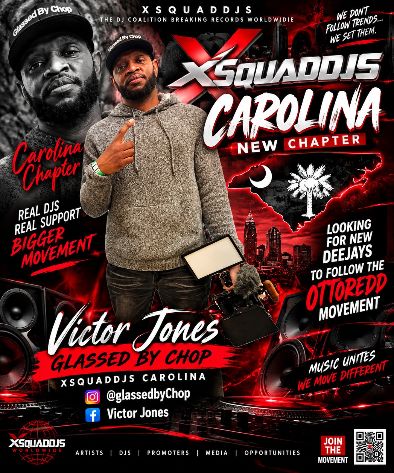 Xsquaddjs Carolina Chapter with Victor Jones
